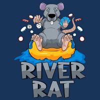 Poker Texas Hold Em River Rat Casino 16 in Basic Backpack