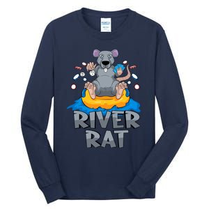 Poker Texas Hold Em River Rat Casino Tall Long Sleeve T-Shirt