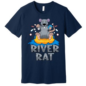 Poker Texas Hold Em River Rat Casino Premium T-Shirt