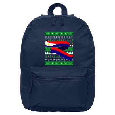 Periodic Table Hohoho Ugly Christmas 16 in Basic Backpack