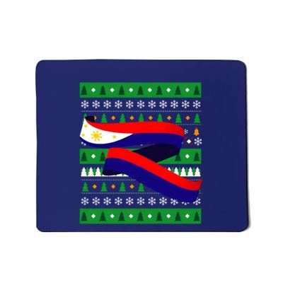 Periodic Table Hohoho Ugly Christmas Mousepad