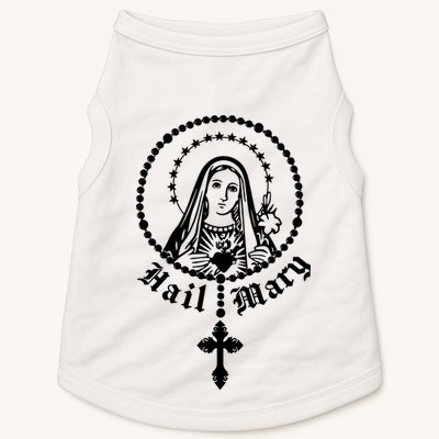Prayer To Holy Mary Mother Of God Catholic Doggie Tank