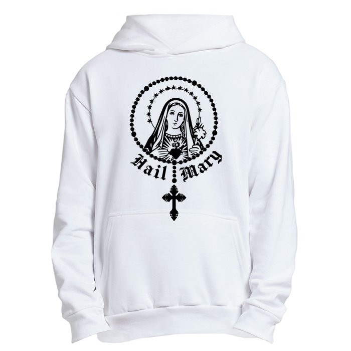 Prayer To Holy Mary Mother Of God Catholic Urban Pullover Hoodie