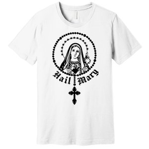 Prayer To Holy Mary Mother Of God Catholic Premium T-Shirt