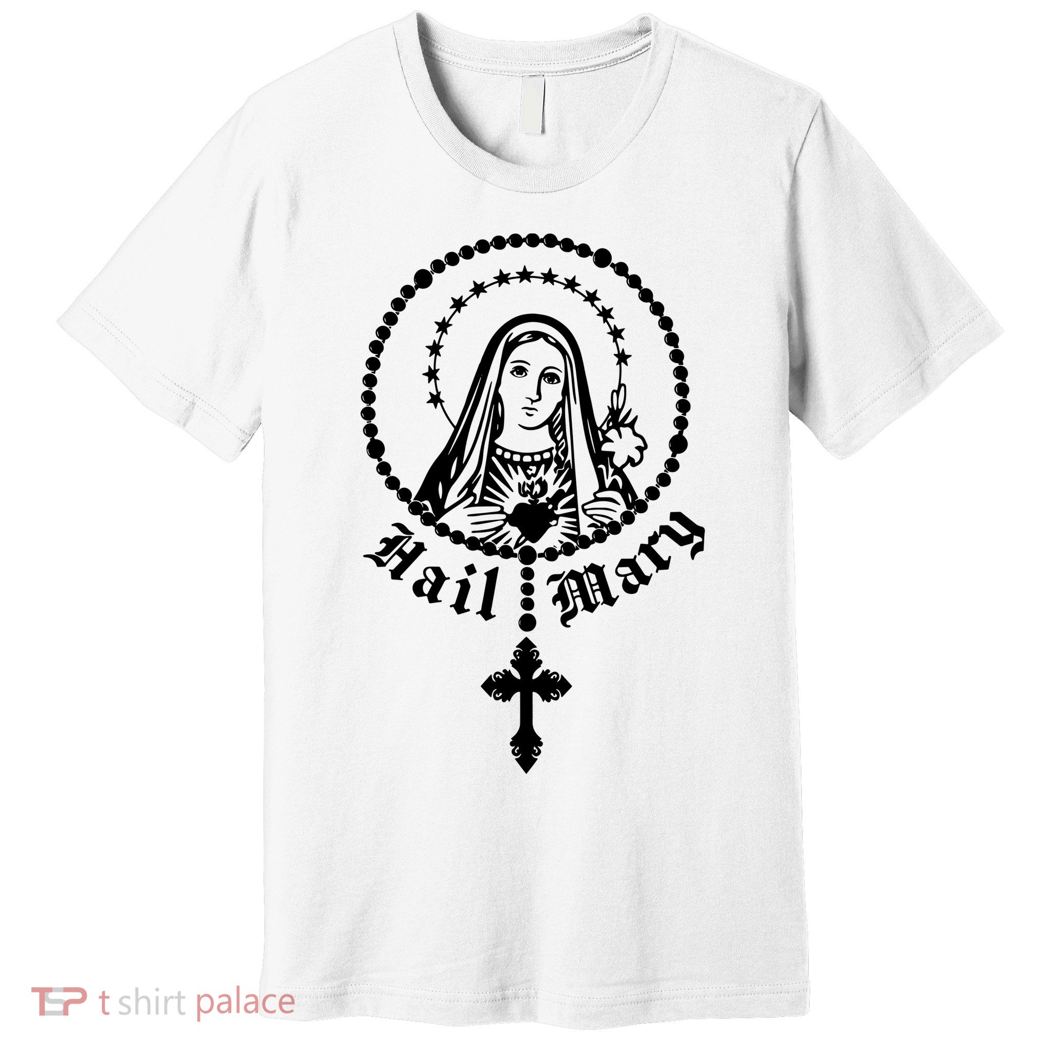 Prayer To Holy Mary Mother Of God Catholic Premium T-Shirt