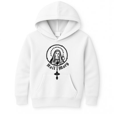 Prayer To Holy Mary Mother Of God Catholic Kids Hoodie