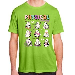 Physical Therapy Halloween Ghost Doctor Physical Ghost Nurse Gift Adult ChromaSoft Performance T-Shirt