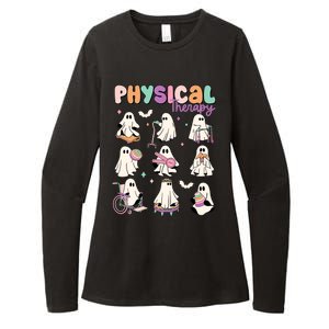 Physical Therapy Halloween Ghost Doctor Physical Ghost Nurse Gift Womens CVC Long Sleeve Shirt