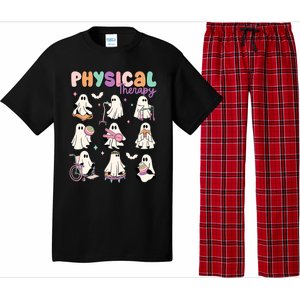 Physical Therapy Halloween Ghost Doctor Physical Ghost Nurse Gift Pajama Set