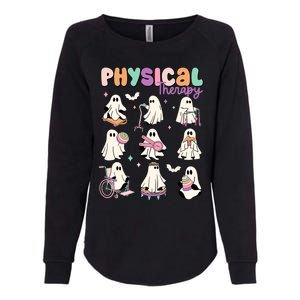 Physical Therapy Halloween Ghost Doctor Physical Ghost Nurse Gift Womens California Wash Sweatshirt