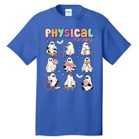 Physical Therapy Halloween Ghost Doctor Physical Ghost Nurse Gift Tall T-Shirt