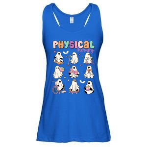 Physical Therapy Halloween Ghost Doctor Physical Ghost Nurse Gift Ladies Essential Flowy Tank