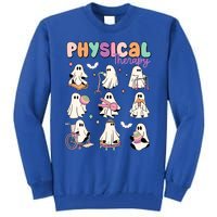 Physical Therapy Halloween Ghost Doctor Physical Ghost Nurse Gift Tall Sweatshirt