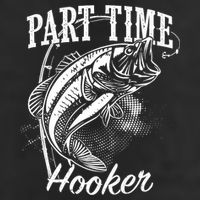 Part Time Hooker Fishing 11oz C Handle Ceramic Mug