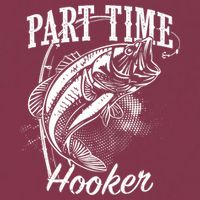 Part Time Hooker Fishing 16oz Travel Tumbler