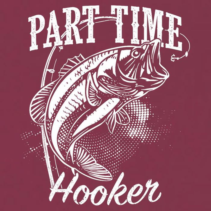 Part Time Hooker Fishing 16oz Travel Tumbler