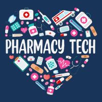 Pharmacy Technician Heart Certified Pharm Tech Pharmacist Sweatshirt