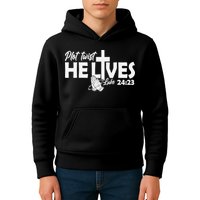 Plot Twist He Lives Luke 2423 Christian God Easter Funny Kids Hoodie