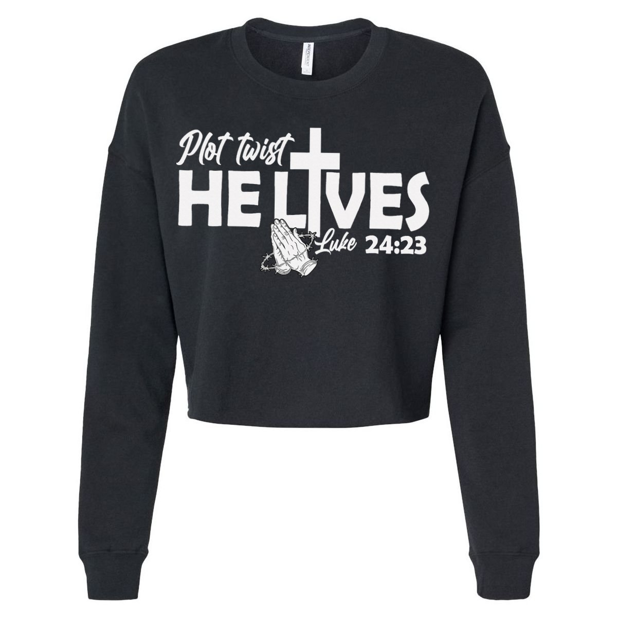 Plot Twist He Lives Luke 2423 Christian God Easter Funny Cooling Performance Crew T-Shirt