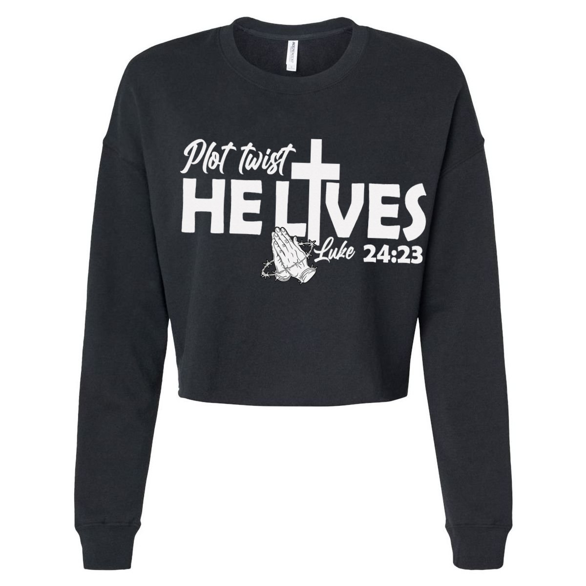 Plot Twist He Lives Luke 2423 Christian God Easter Funny Cooling Performance Crew T-Shirt