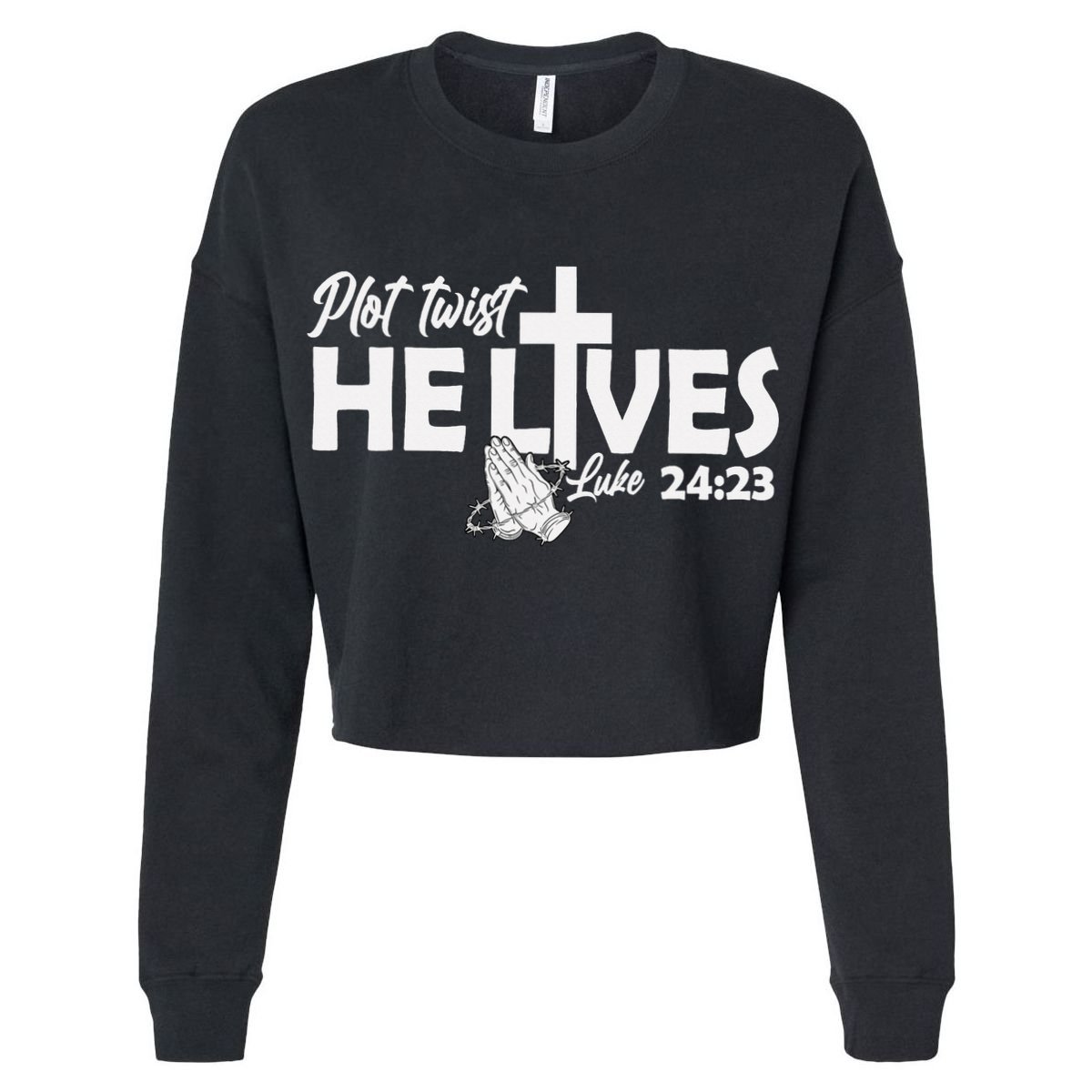 Plot Twist He Lives Luke 2423 Christian God Easter Funny Cooling Performance Crew T-Shirt