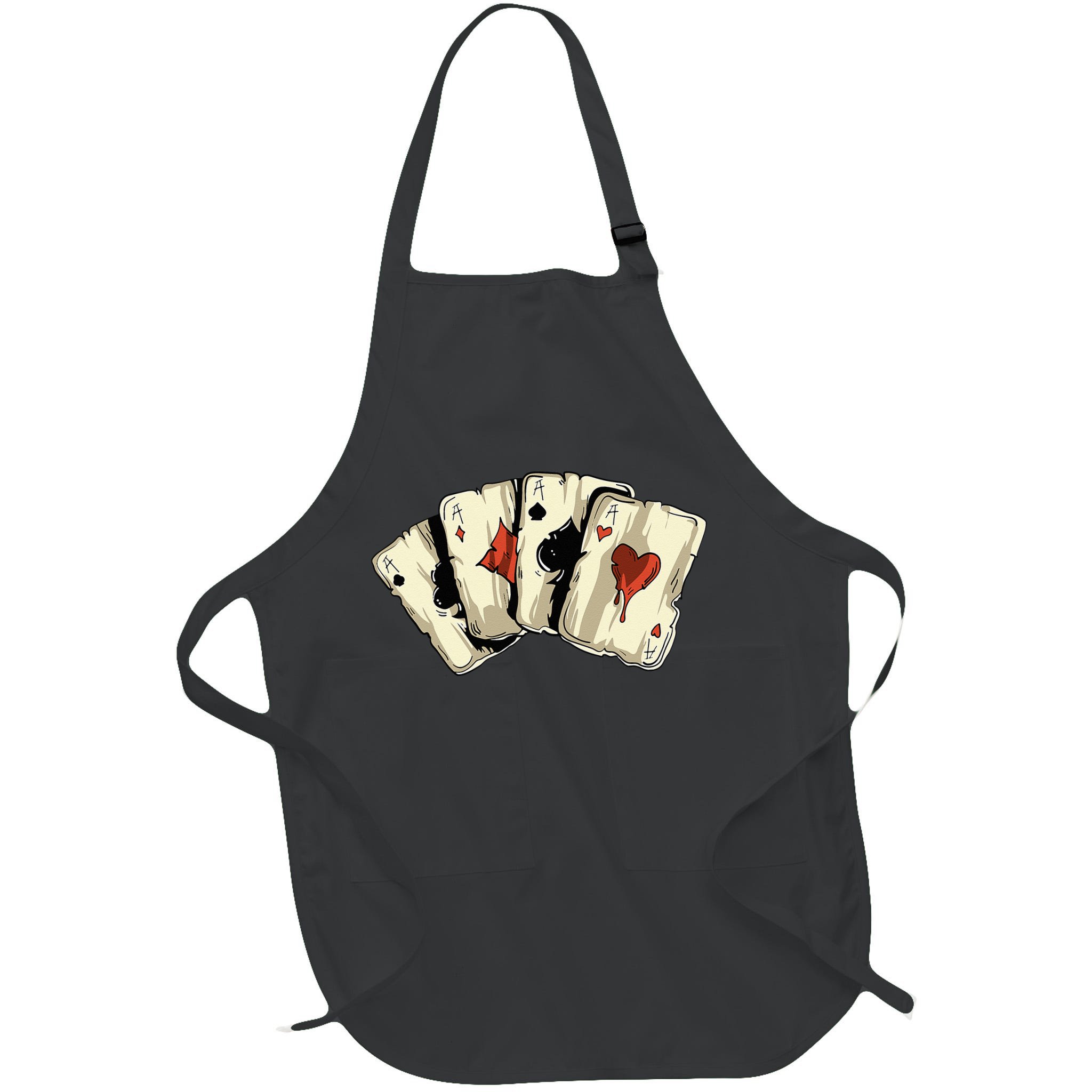 Poker Texas Hold'Em Gambling Casino 4 Aces Poker Apron