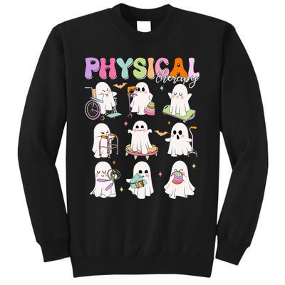 Physical Therapy Halloween Boo Ghost Spooky Season Sweatshirt