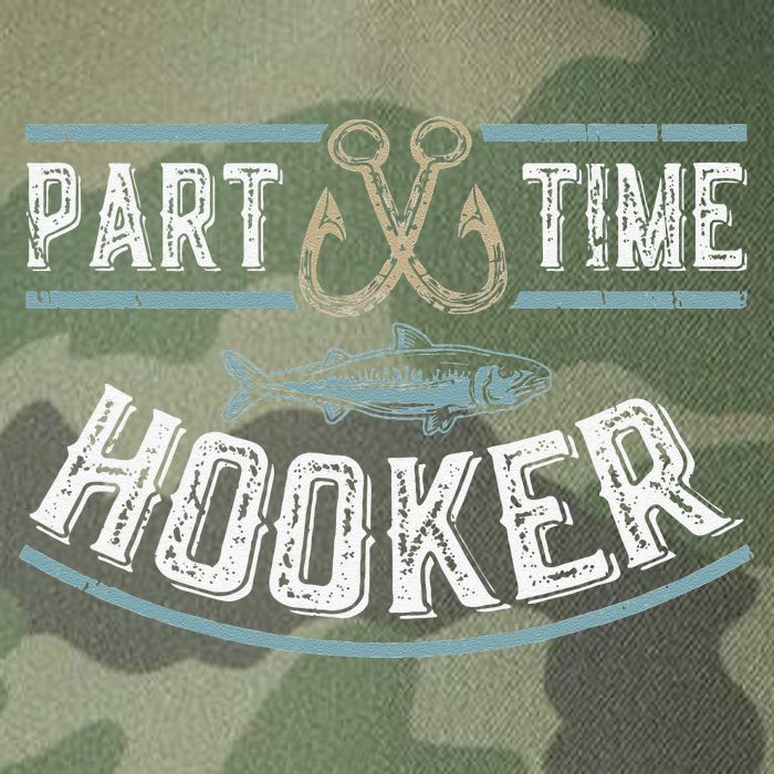 Part Time Hooker Fishing Legacy Tie Dye Trucker Hat