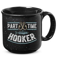 Part Time Hooker Fishing 15oz Campfire Ceramic Mug