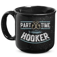 Part Time Hooker Fishing 15oz Campfire Ceramic Mug