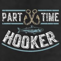 Part Time Hooker Fishing Golf Towel