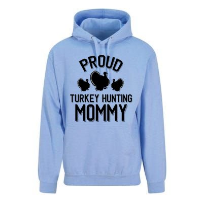 Proud Turkey Hunting Mommy Cool Turkey Mom Gift Unisex Surf Hoodie