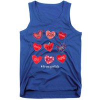 Principal Teacher Hearts Valentine Valentines Day Quote Cool Gift Tank Top