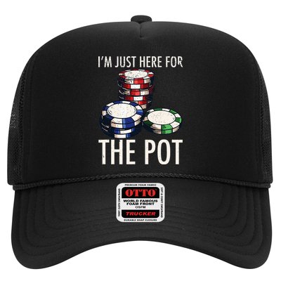 Poker Texas Hold'em Gambling Pot Cards Player Gift Trucker Hat