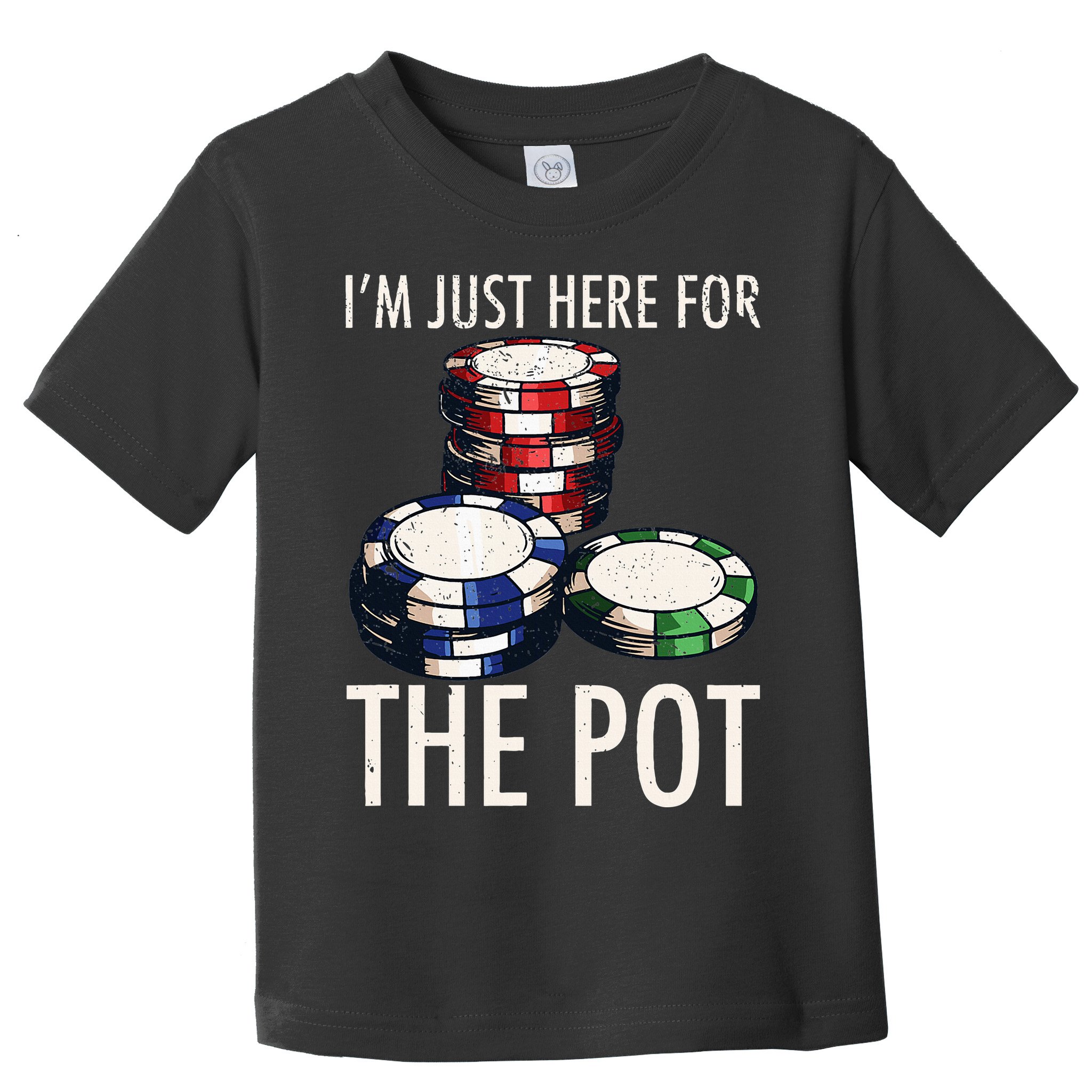 Poker Texas Hold'em Gambling Pot Cards Player Gift Toddler T-Shirt