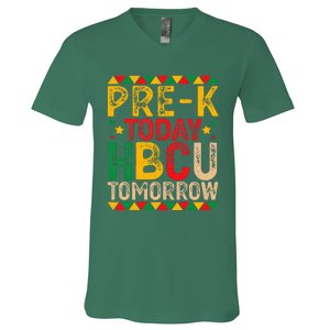 Prek Today Hbcu Tomorrow V-Neck T-Shirt