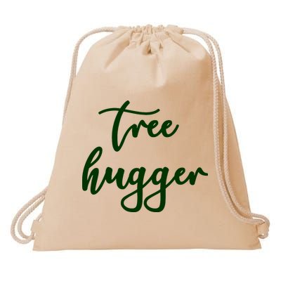 Poisonivy Tree Hugger Nature Lover Environmentalist Green Drawstring Bag