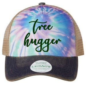 Poisonivy Tree Hugger Nature Lover Environmentalist Green Legacy Tie Dye Trucker Hat