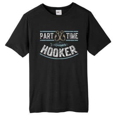 Part Time Hooker Fishing Tall Fusion ChromaSoft Performance T-Shirt