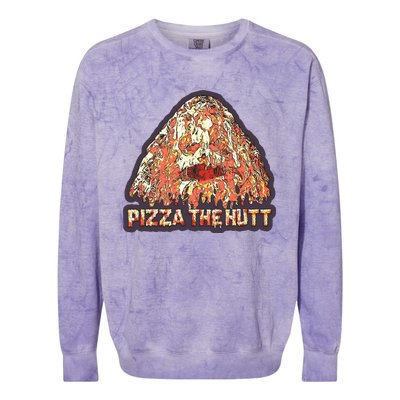 Pizza The Hutt Colorblast Crewneck Sweatshirt