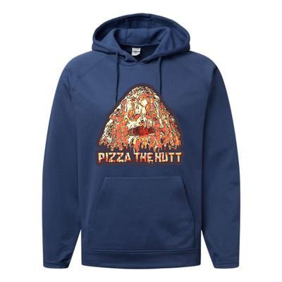 Pizza The Hutt Performance Fleece Hoodie