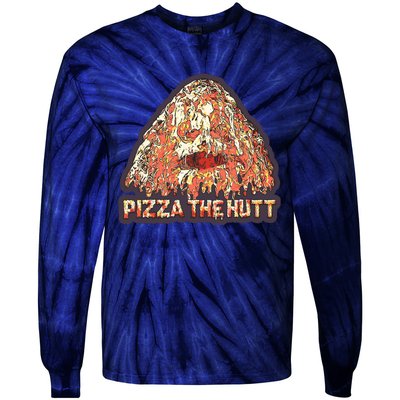 Pizza The Hutt Tie-Dye Long Sleeve Shirt