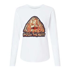 Pizza The Hutt Womens Cotton Relaxed Long Sleeve T-Shirt