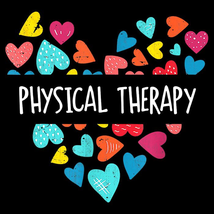 Physical Therapy Heart Love PT Doctor Therapist Nursing Sweatshirt