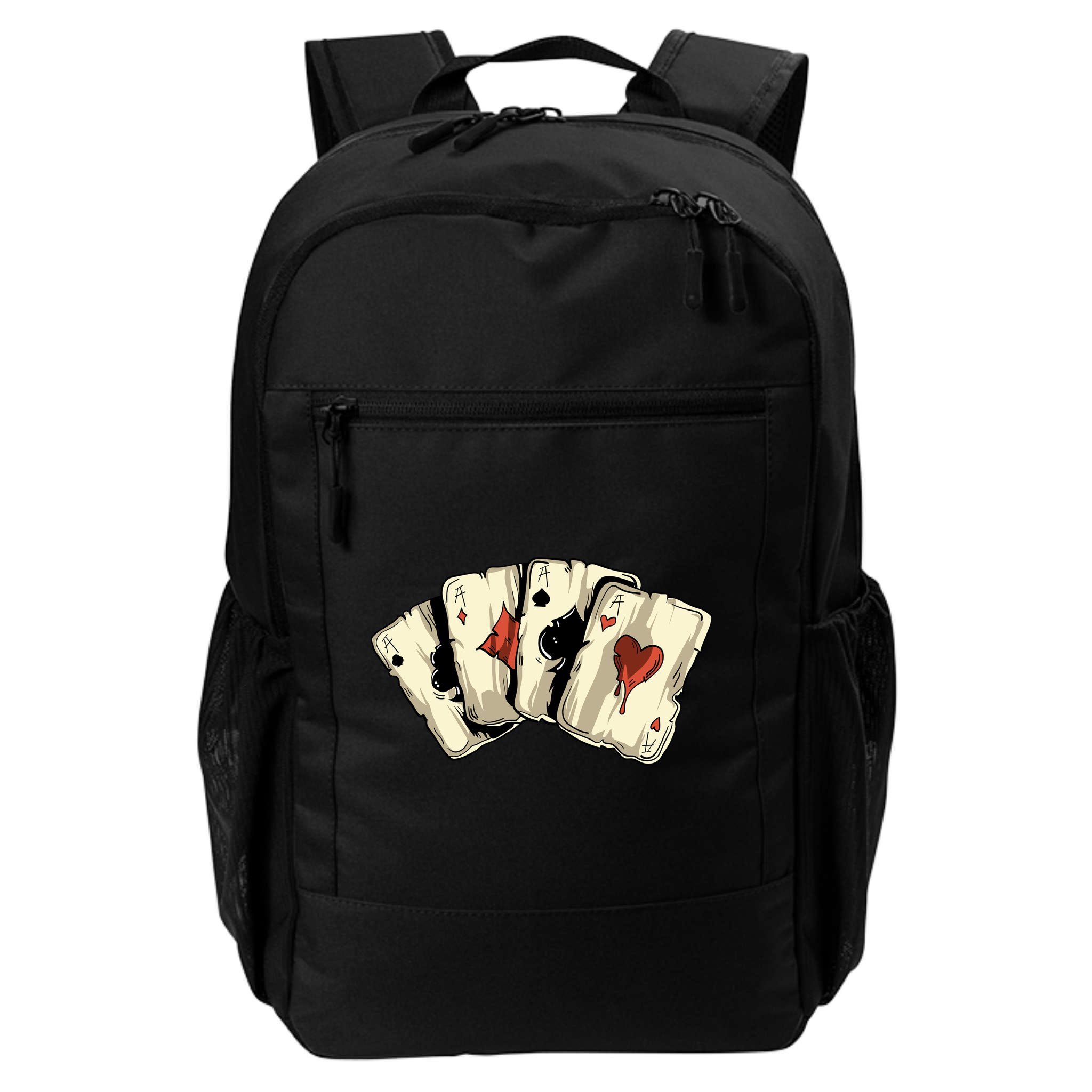 Poker Texas HoldEm Gambling Casino 4 Aces Poker Backpack