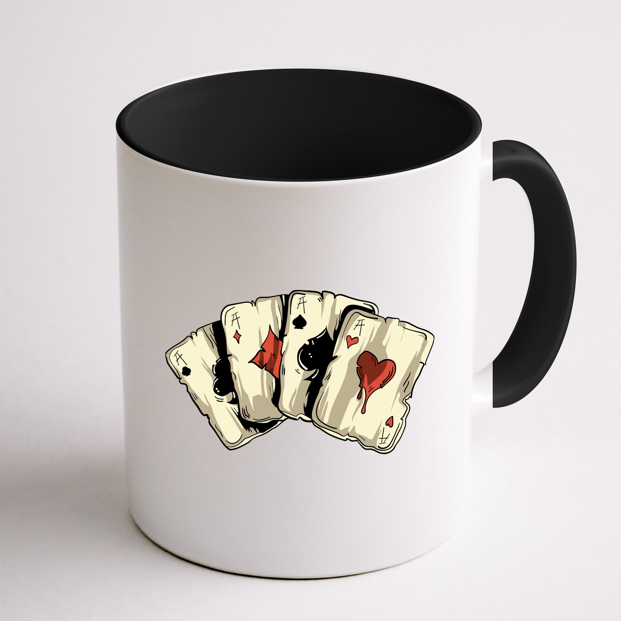 Poker Texas HoldEm Gambling Casino 4 Aces Poker Mug