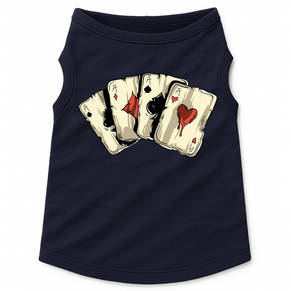 Poker Texas HoldEm Gambling Casino 4 Aces Poker Doggie Tank