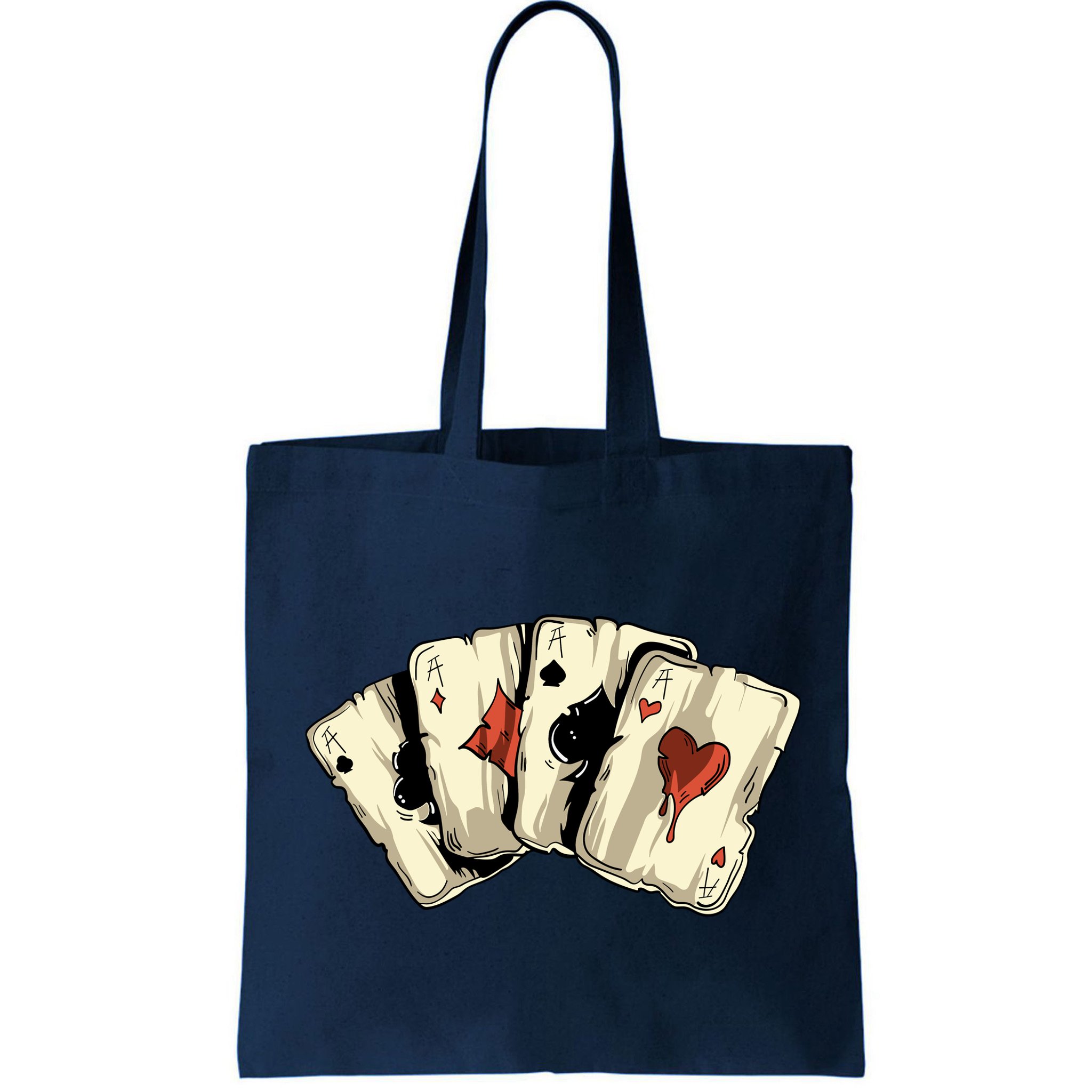 Poker Texas HoldEm Gambling Casino 4 Aces Poker Bag