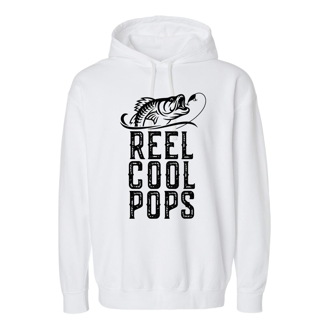 Part Time Hooker Brook Trout Funny Fishing Gifts Garment-Dyed Fleece Hoodie
