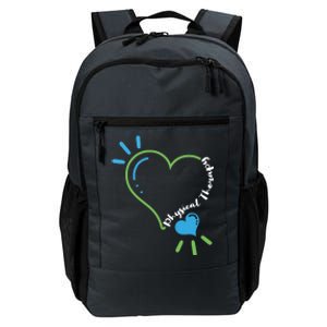 Physical Therapy Heart Physiotherapy PT Rehab Therapist Gift Daily Commute Backpack